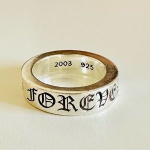 Chrome hearts love ring